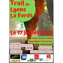 Inscription Trail de la Forêt de Lyons 2022