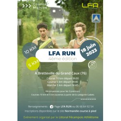 Inscription LFA Run 2023