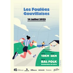 Inscription 10 km, Foulées Gouvillaises, Gouville sur Mer 2023