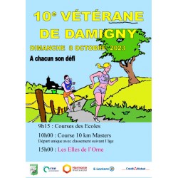 Inscription La Vétérane de Damigny 2023