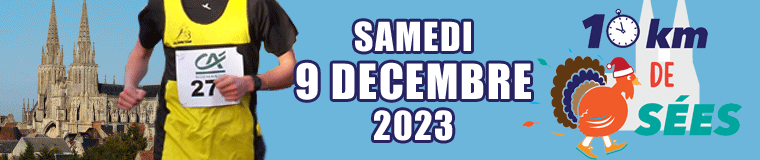 10 km de Sées (61), Samedi 9 décembre 2023