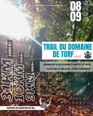 Trail du Domaine de Torf 2024, Campigny (27), Dimanche 8 septembre 2024