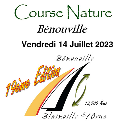 Course Nature Bénouville - Blainville (14), Vendredi 14 juillet 2023
