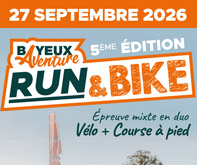 Logo Run&Bike Bayeux Aventure